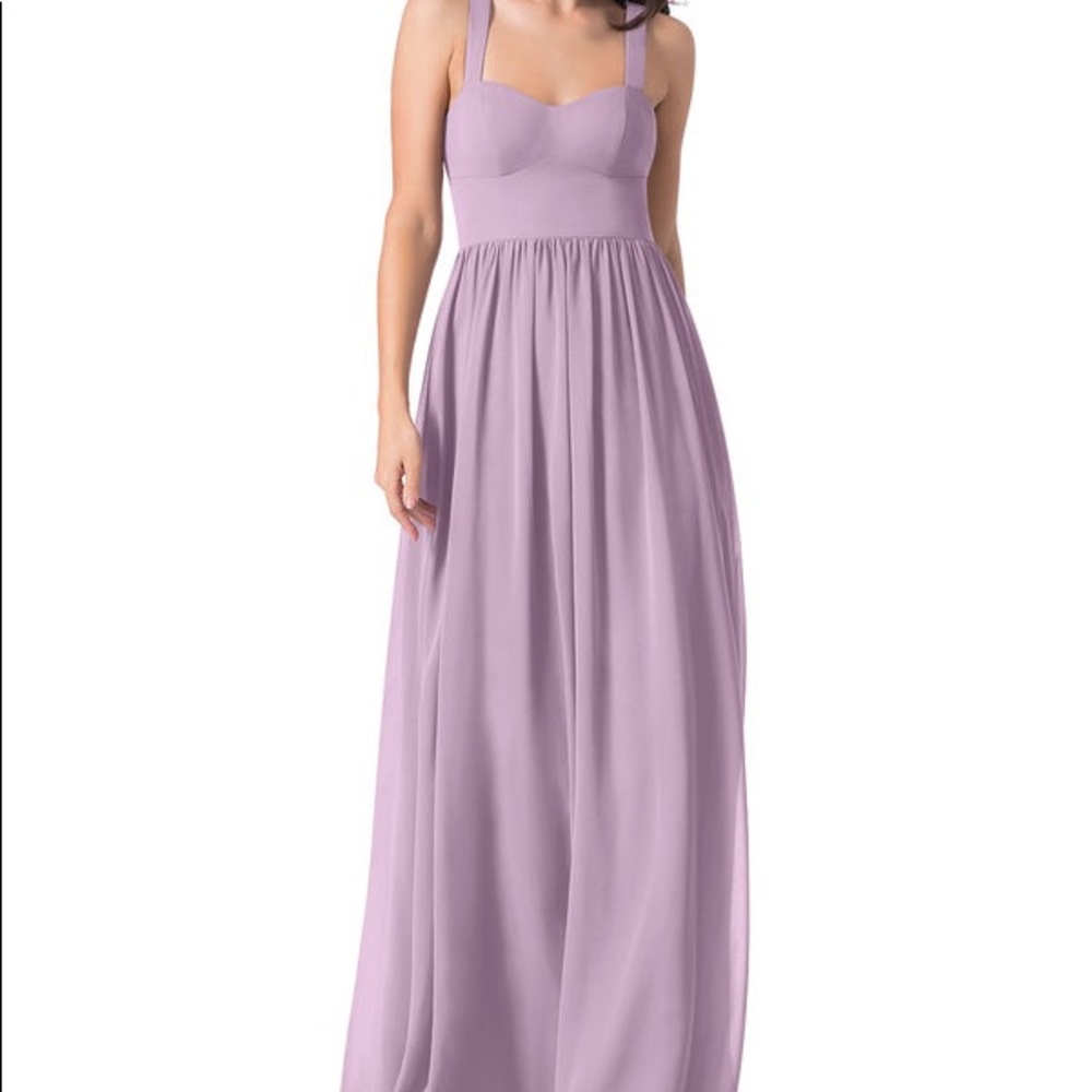 Azazie Gabby Dress in color Wisteria